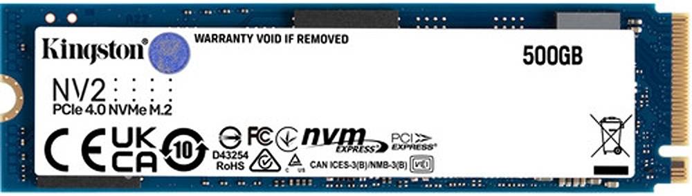 SSD M.2 Kingston 500GB NV2 NVMe 2280 PCIe 4.0
