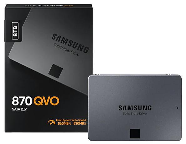 SSD SATA Samsung 8TB 2.5 870 QVO