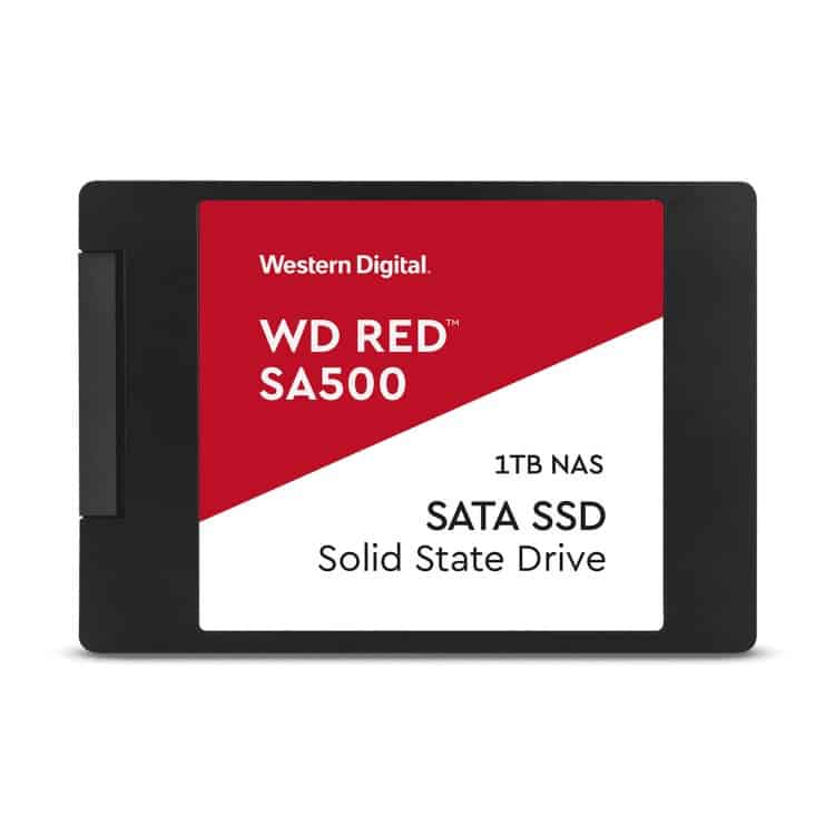 SSD SATA WD 1TGB 2.5 SA500 Red NAS