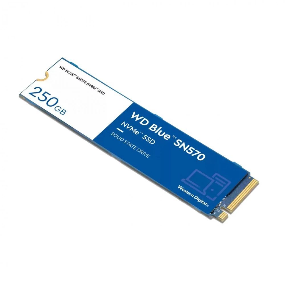 SSD M.2 WD 250GB Blue SN570 NVMe 2280