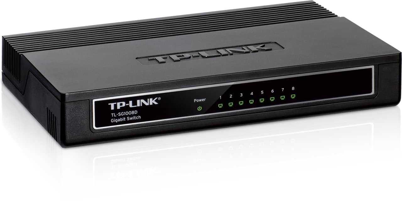 Switch TP-Link TL-SG1008D 10/100/1000Mbps 8 Port Desktop