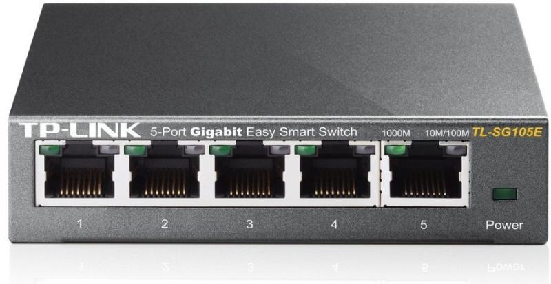 Switch TP-Link TL-SG105E 10/100/1000Mbps 5 Port Desktop