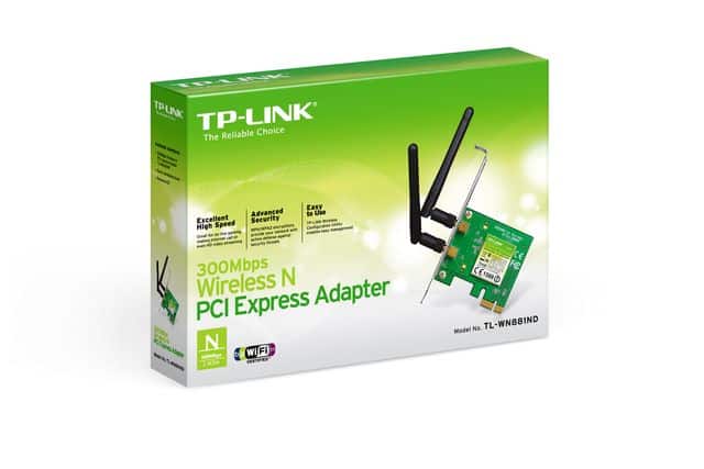 Wireless Adapter PCI-Express TP-Link TL-WN881ND 300Mbps