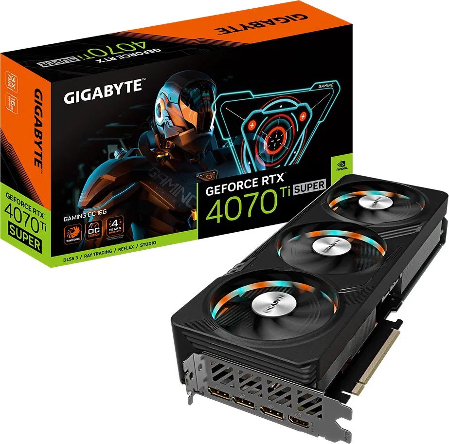 Videókártya Gigabyte GeForce RTX 4080 Super 16GB Windforce V2 GDDR6