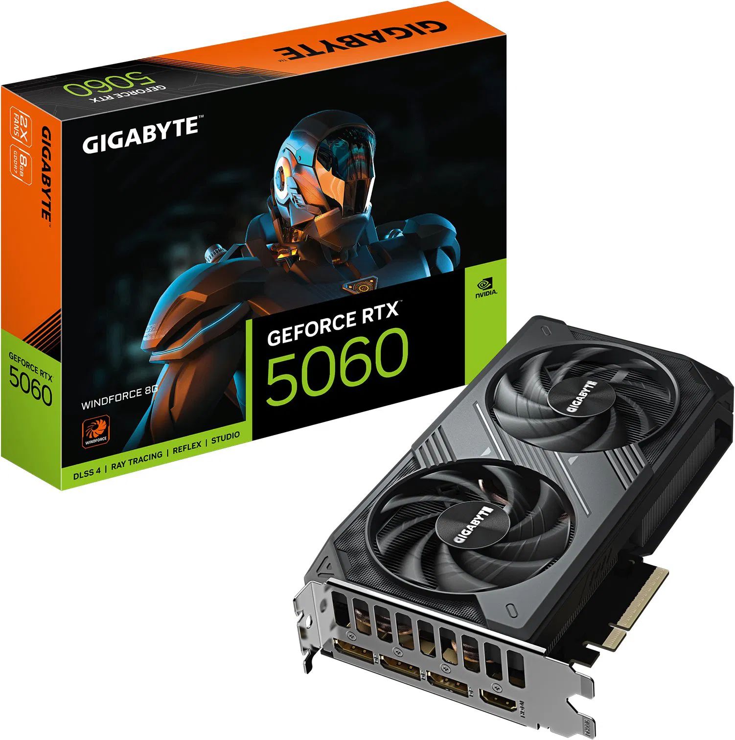 Videókártya Gigabyte GeForce RTX 5060 Gaming OC 8GB GDDR7