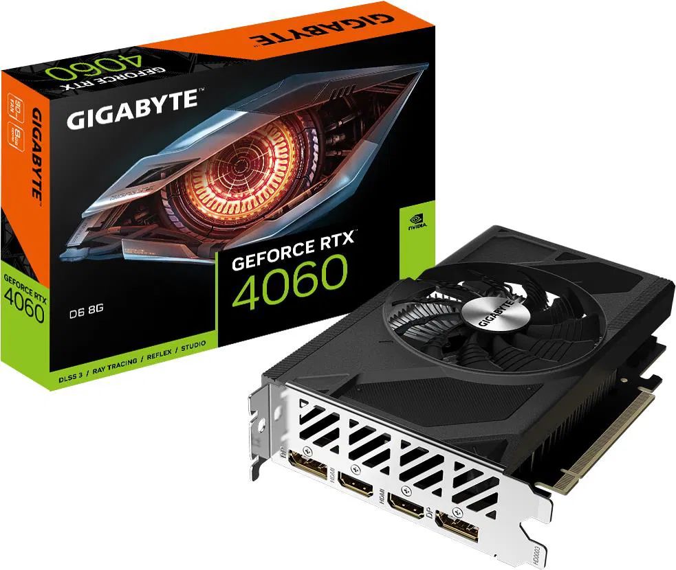 Videókártya Gigabyte GeForce RTX 4060 8GB GDDR6 D6