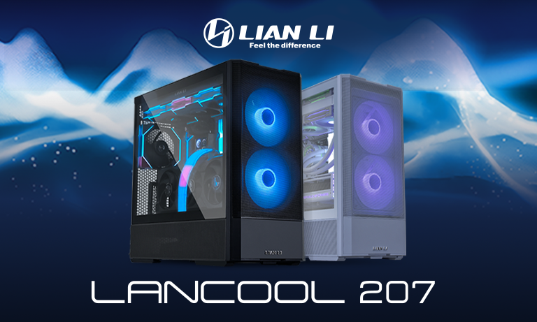 Lian Li LANCOOL 207 - Újragondolt helytakarékos elrendezés