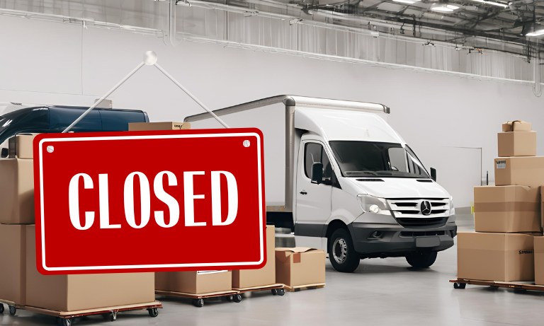 Notice: Closed on July 4
